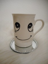 Smiley-Tasse ★Freundlich★ Kaffeetasse Pott Becher Kaffeebecher Tee Mug Keramik?