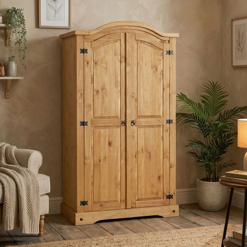 Kleiderschrank kiefer - kleiderschrank,
