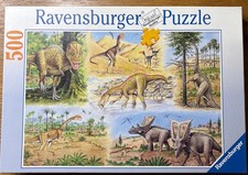 Ravensburger Puzzle "Im Reich der Dinosaurier" 500 Teile