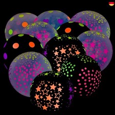35 Stück Neon Luftballons