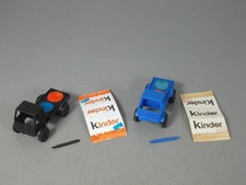 AUTOS: Mal-Lastwagen EU 1988 - beide Varianten, Vorlage bemalt, beide Pinsel da!