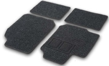 Cartrend Fußmatten Set 4-tlg. TEXTURA Textil Auto Matten, div. Größen