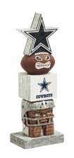 NFL Dallas Cowboys Tiki Totem