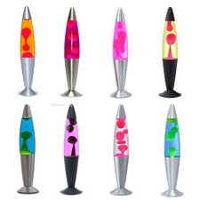 Retro Lavalampe Tisch JENNY inkl. Leuchtmittel Magma Deko Leuchte