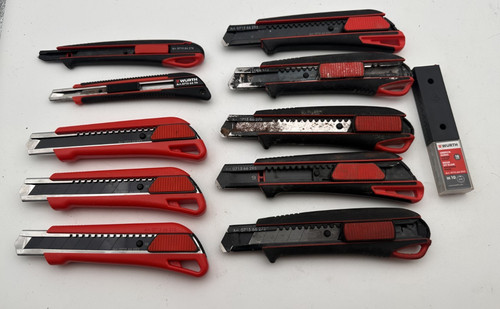10er set würth cuttermesser - 10er,