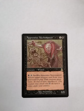Magic the Gathering Karten MtG   " Apprentice Necromancer "