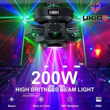 200W Strobe Laser Moving Head