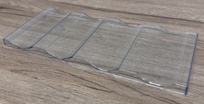 Transparentes Flaschenregal / Flaschenhalter für Kühlschrank *neu* 30x13cm