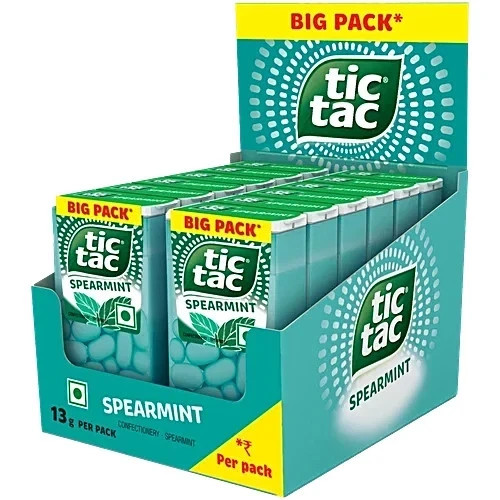 Tic tac spearmint - tac, hard