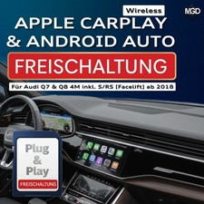 Audi Q7/Q8 4M | Apple Carplay Wireless & Android Auto | MH2p Nachrüstung Update