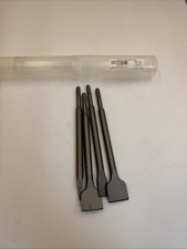 4x KSP-TEC | SDS plus Meißel Set |Bestehend Aus Fliesenmeißel Flachmeißel Und Sp