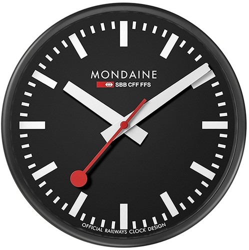 Mondaine wanduhr 25 cm - ,25,