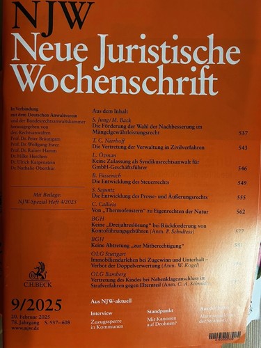 Njw neue juristische - neue,