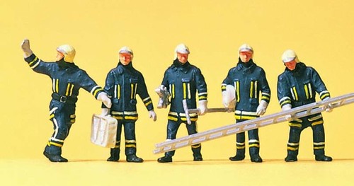 Preiser 10484 feuerwehrmänner - 10484,