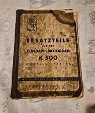 Zündapp K 500 - Modelle