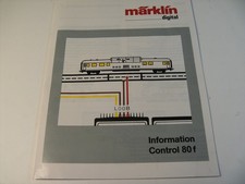 Märklin 68602  Information Control 80 f, 16 Seiten, farbig