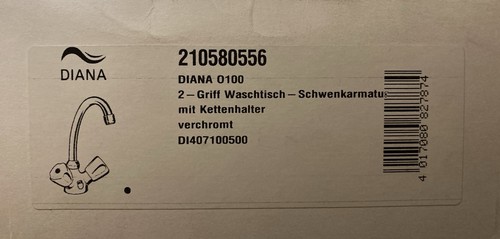 Diana griff waschtisch - diana, /2-griff