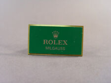 138302: Rolex Milgauss Original Vitrinen Display, Aufsteller, Schild