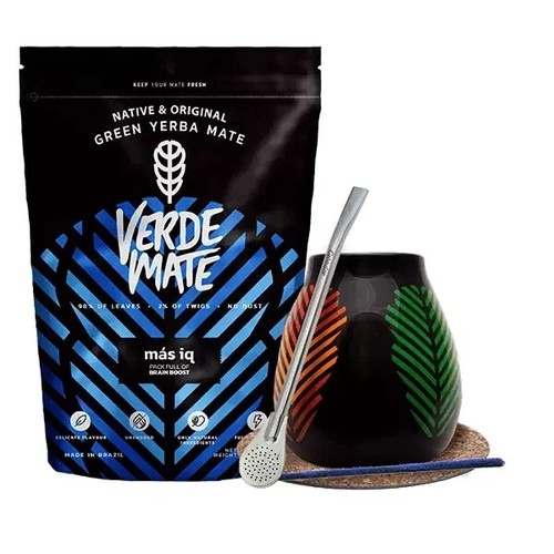 Mate tee set verde - mate, mas