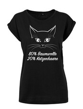 "Katzenhaare" Damen Shirt