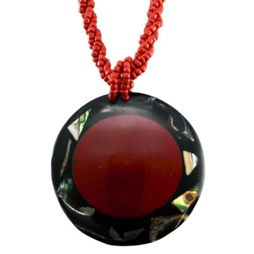 Collier kette perlmutt - kette,