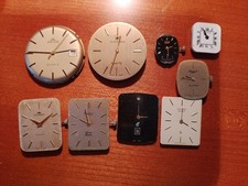 Konvolut 9 Quarz Uhrwerke –