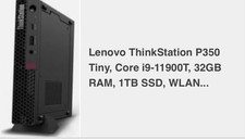Lenovo ThinkStation P350 Tiny