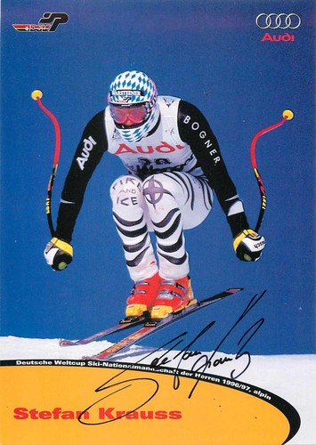 Autogramm stefan krauss ski - krauss,