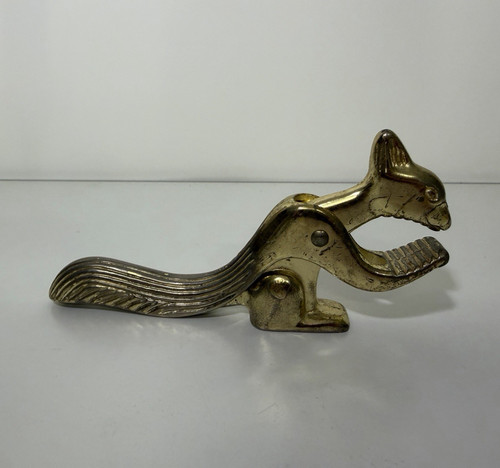 Vintage nussknacker messing - vintage,