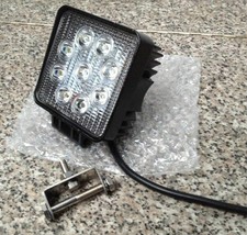 LED Arbeitsscheinwerfer; Scheinwerfer; 27 Watt; 10-30 V ; eckig; 60° Linse;