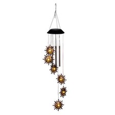 LED Solar Windspiel Sonne