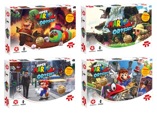 Puzzle super mario odyssey - puzzle, 4er