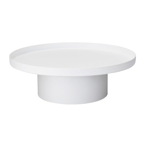 Dekotablett nordic weiß aus - weiß,