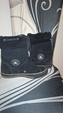 Converse  All Star Stiefel schwarz Chucks mit Fell Gr. 37.5