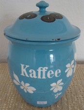 48❚ antike Emaille Kaffeedose von ca. 1920-30