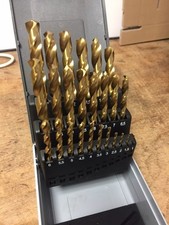 HSS TIN Bohrer Satz 19-25 tlg