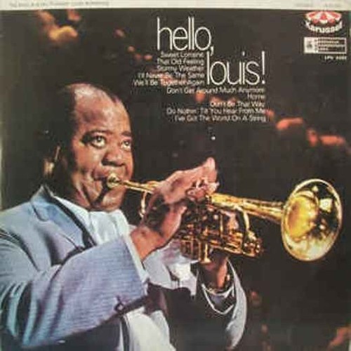Louis armstrong hello - lp,