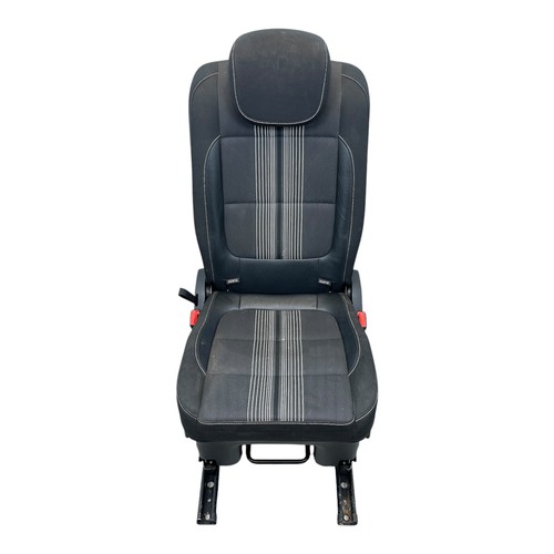 Sitz hinten mitte leder stoff - hinten,