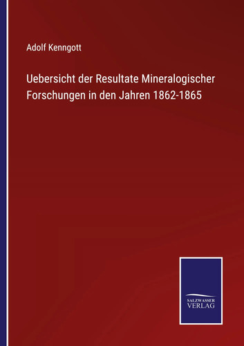 Adolf kenngott uebersicht - adolf,