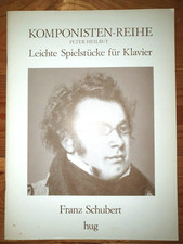 Schubert: Leichte Spielstücke für Klavier, Hug Heilbut, Noten antiquarisch