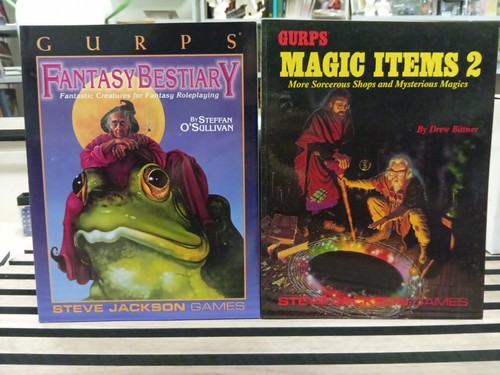 Gurps rpg set fantasy - gurps,