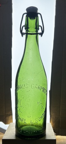Alte bierflasche liter - bierflasche,