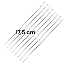 2 X Sattlernadel Ledernadel