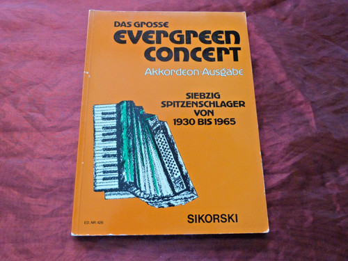 Das grosse evergreen concert - grosse,