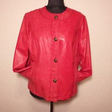 Da-Lederjacke, neu, David M