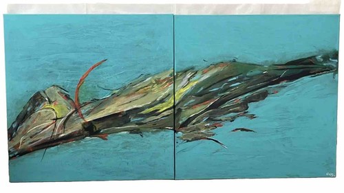 Atlantis abstrakte malerei - ,atlantis’,