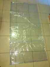 TUSKER Schutz Vorhang PVC Transparent Feuerhemmend Flammhemmend 1,83x1,83 GCL16X