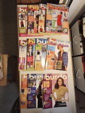 11 BURDA Moden Schnittmuster HEFTE 2000 mit allen Schnitten drin