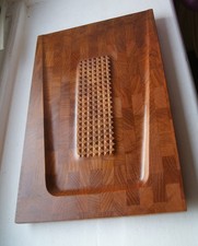 Disgsmed, Denmark, Tranchierbrett, Teakholz,60er Jahre