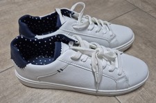 Neu - Turnschuhe Sneaker, weiß/blau, Damen, Graceland, Größe 40